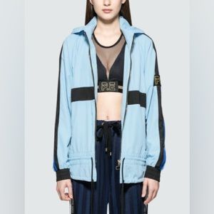 P.E Nation Man Down Blue Windbreaker Jacket